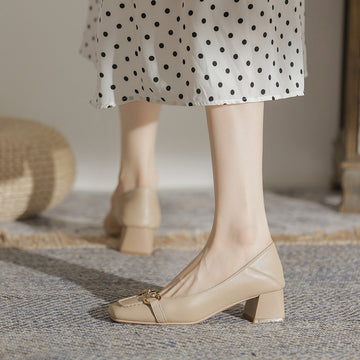 Authentiques talons hauts en cuir talons hauts™