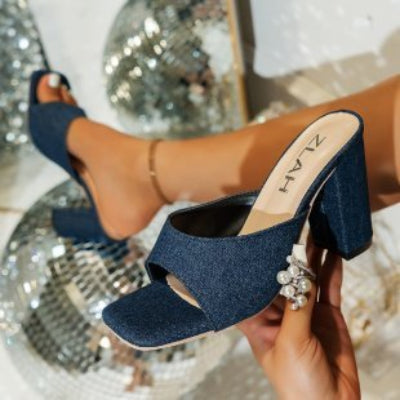 Sandales à talons hauts pour femmes à bouts carrés™
