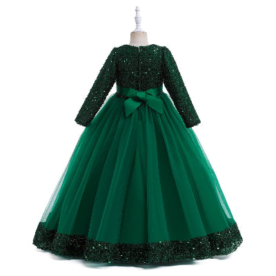 Robe de Princesse de Noël pour Filles Costume Enfants M™