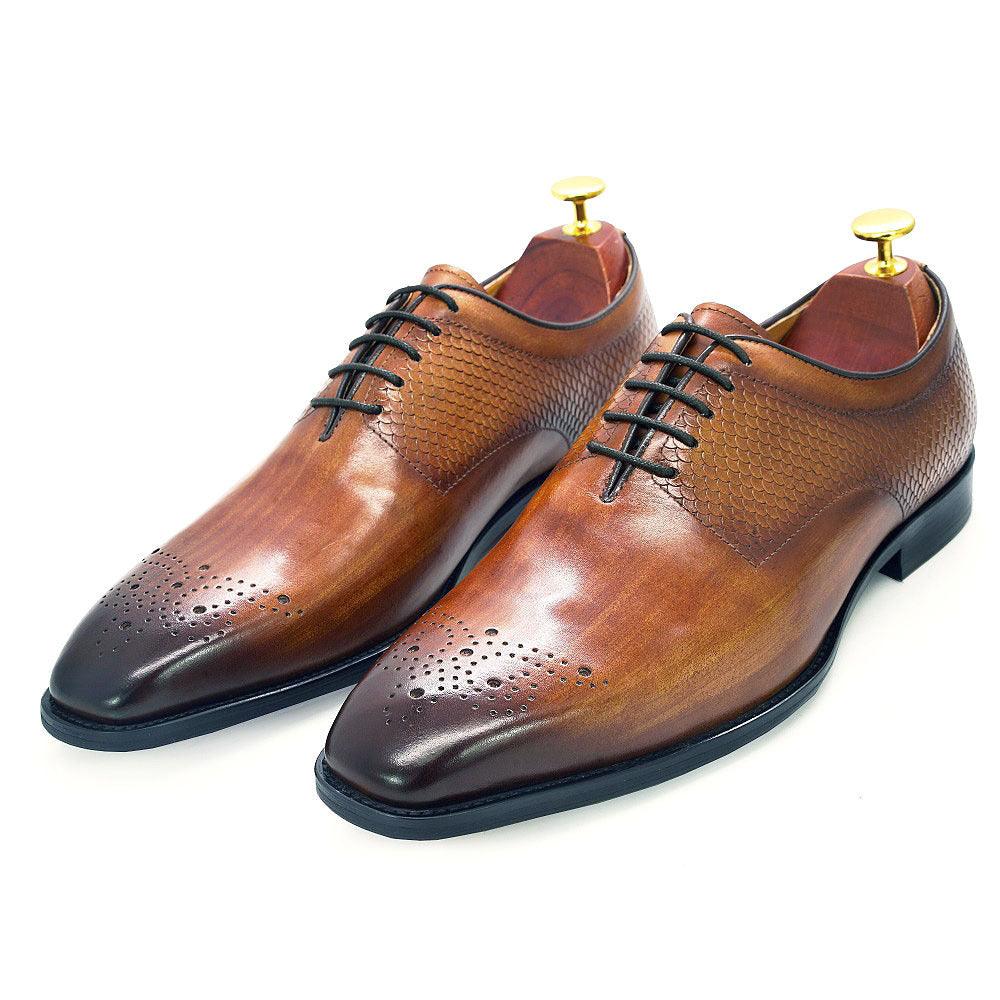 Chaussures En Cuir pour homme | Brock™ - MARIZARD