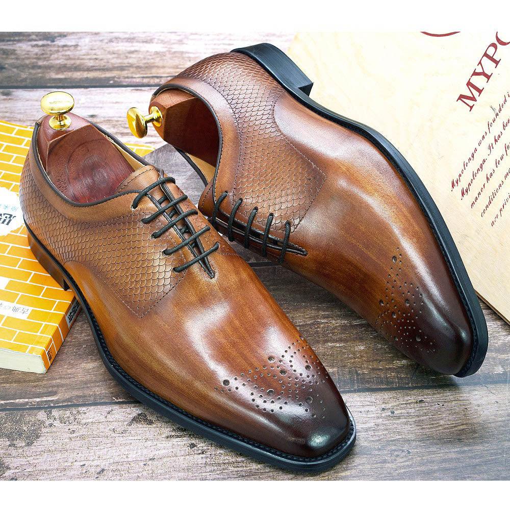 Chaussures En Cuir pour homme | Brock™ - MARIZARD