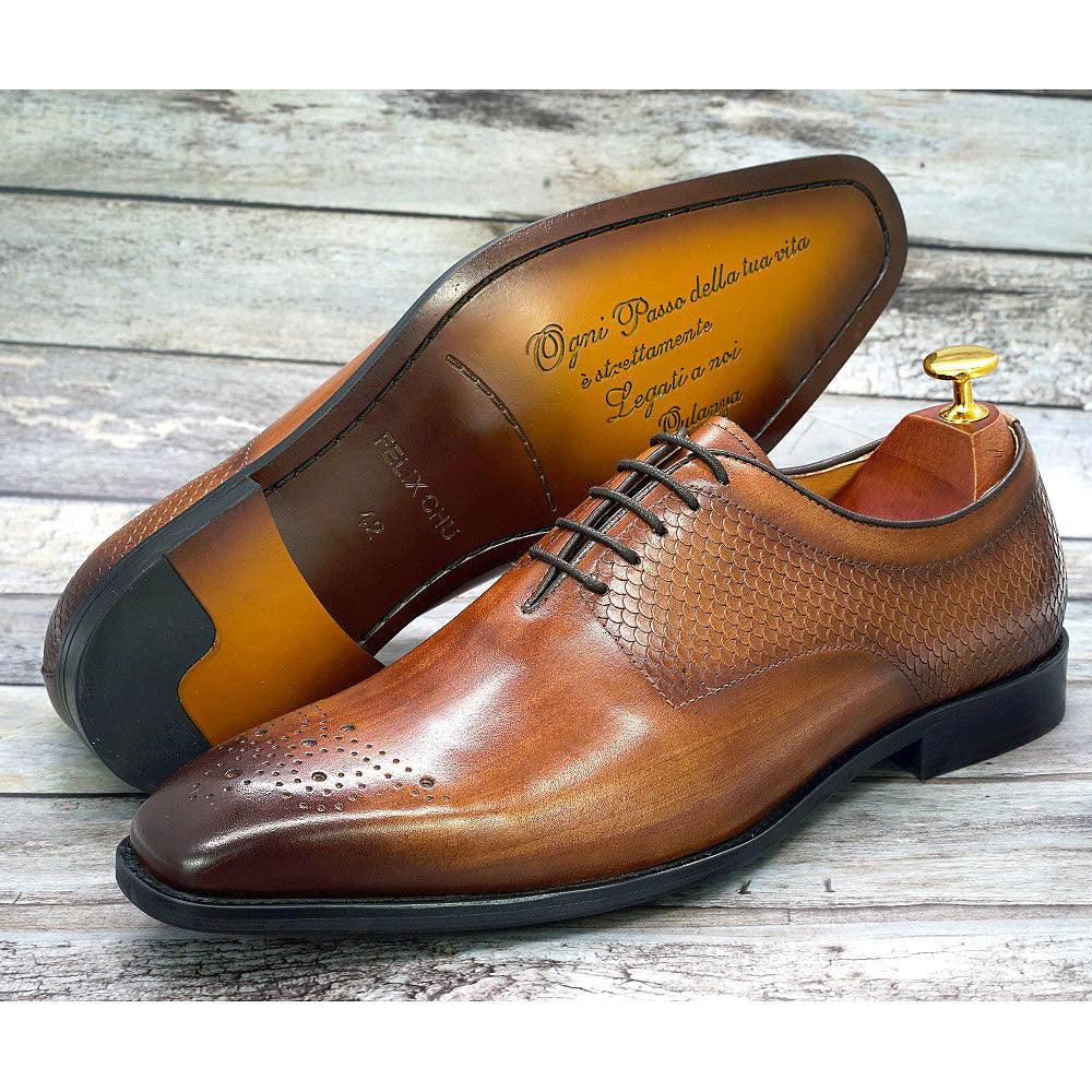 Chaussures En Cuir pour homme | Brock™ - MARIZARD