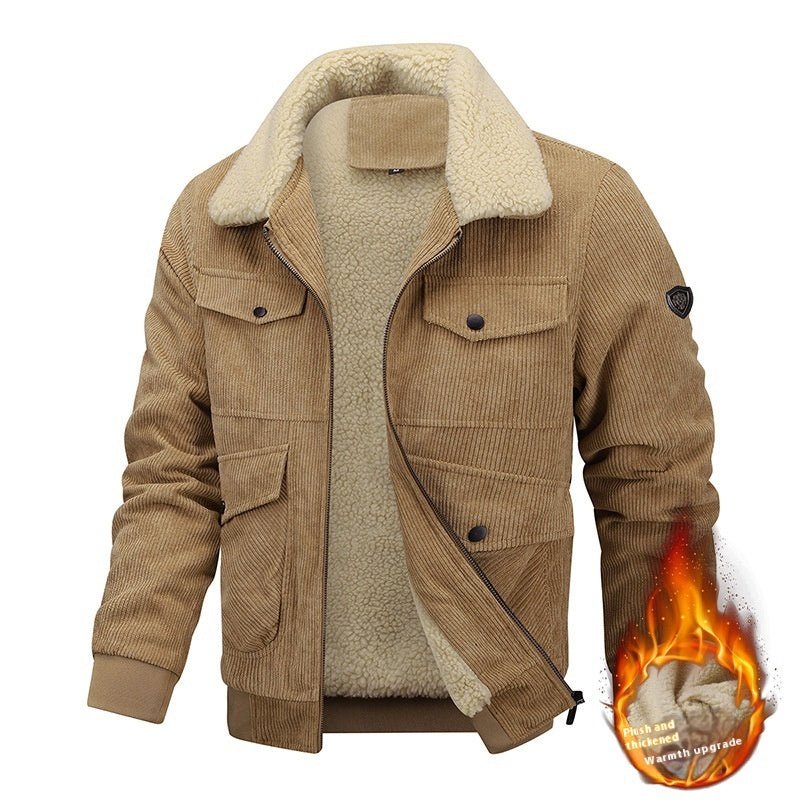 Manteau chaud et épais en coton vêtements pour hommes - MARIZARD