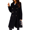 Manteau de Laine revers double boutonnage. - MARIZARD