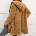Manteau laine a capuche - MARIZARD