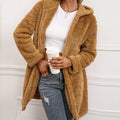 Manteau laine a capuche - MARIZARD