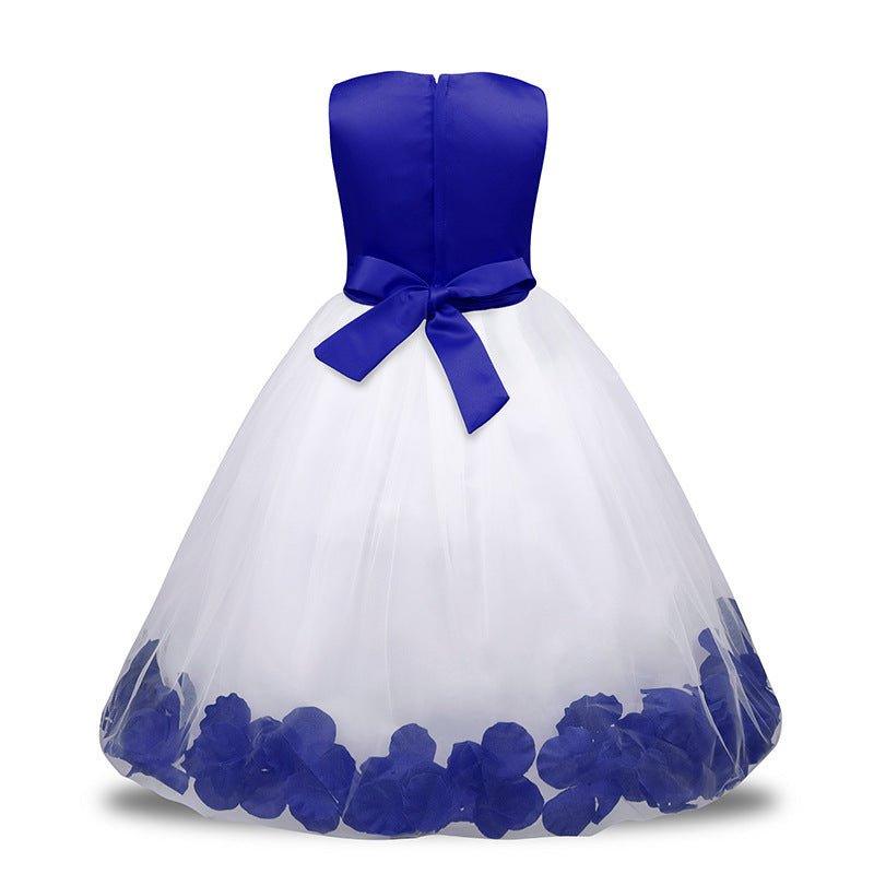 Robe de princesse en maille fleurie | dress™ - MARIZARD