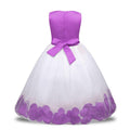 Robe de princesse en maille fleurie | dress™ - MARIZARD