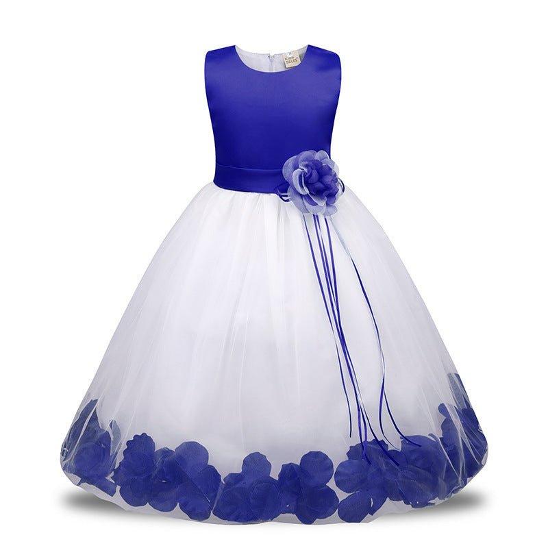 Robe de princesse en maille fleurie | dress™ - MARIZARD