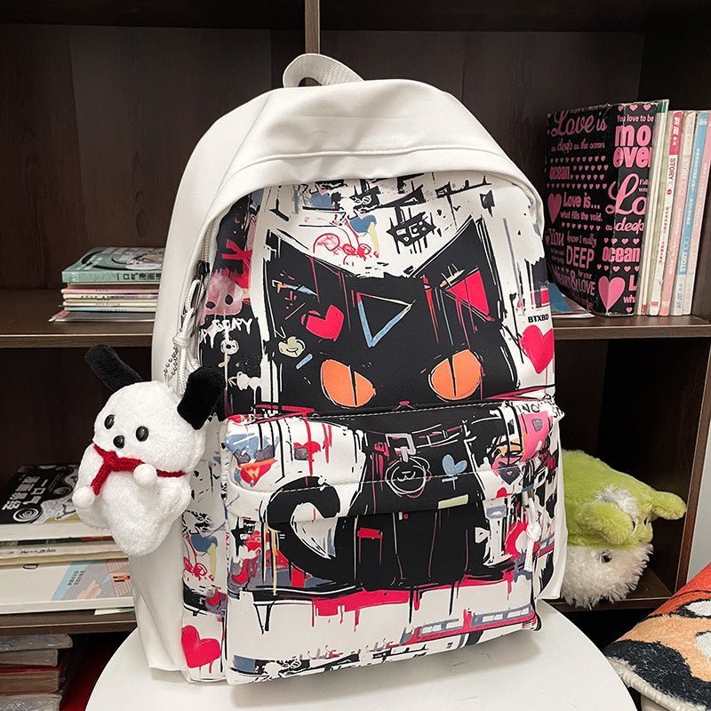 Sac d'école Chatou pour les filles, - MARIZARD